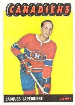1965-66 Topps #3 Jacques Laperriere Front