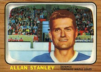 1966-67 Topps #16 Allan Stanley Front