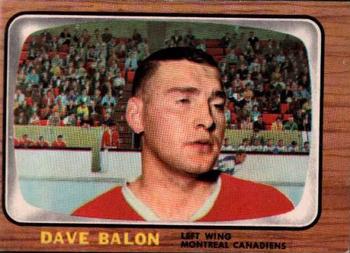 1966-67 Topps #74 Dave Balon Front