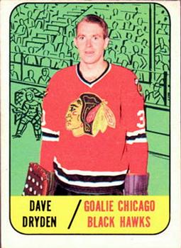 1967-68 Topps #57 Dave Dryden Front
