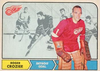 1968-69 O-Pee-Chee #23 Roger Crozier Front