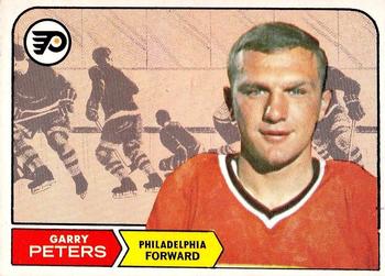1968-69 O-Pee-Chee #99 Garry Peters Front