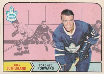 1968-69 O-Pee-Chee #196 Bill Sutherland Front