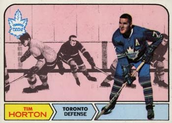 1968-69 Topps #123 Tim Horton Front