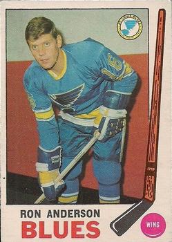 1969-70 O-Pee-Chee #14 Ron Anderson Front