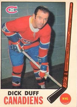 1969-70 O-Pee-Chee #11 Dick Duff Front