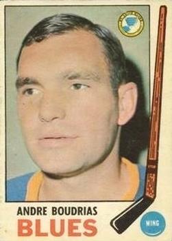 1969-70 O-Pee-Chee #16 Andre Boudrias Front