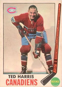 1969-70 O-Pee-Chee #2 Ted Harris Front