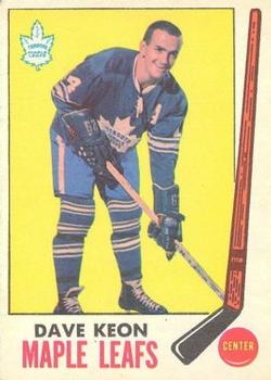 1969-70 O-Pee-Chee #51 Dave Keon Front