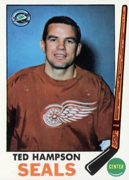 1969-70 Topps #86 Ted Hampson Front