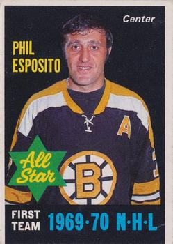 1970-71 O-Pee-Chee #237 Phil Esposito Front