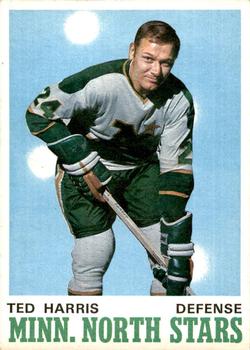 1970-71 O-Pee-Chee #166 Ted Harris Front