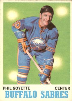 1970-71 O-Pee-Chee #127 Phil Goyette Front