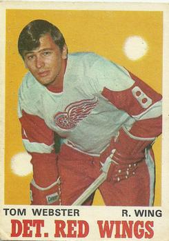 1970-71 O-Pee-Chee #155 Tom Webster Front