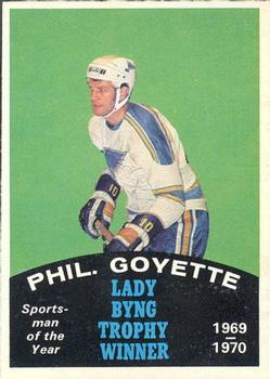 1970-71 O-Pee-Chee #251 Phil Goyette Front