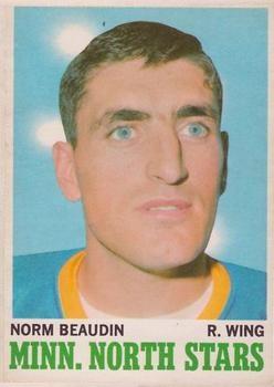 1970-71 O-Pee-Chee #48 Norm Beaudin Front