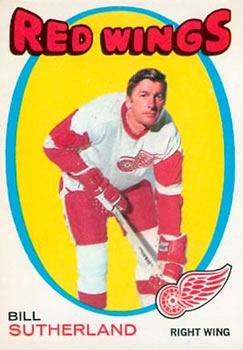 1971-72 O-Pee-Chee #141 Bill Sutherland Front