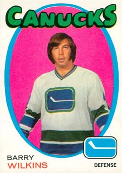 1971-72 O-Pee-Chee #230 Barry Wilkins Front