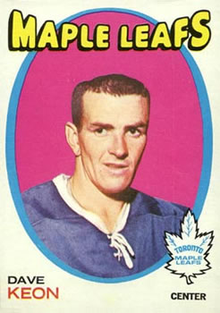 1971-72 O-Pee-Chee #80 Dave Keon Front