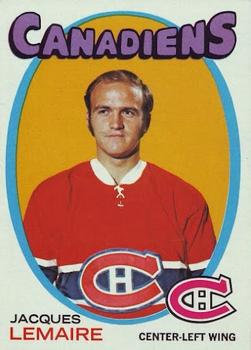 1971-72 Topps #71 Jacques Lemaire Front