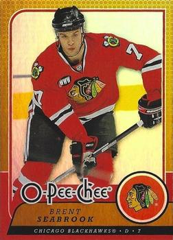 2008-09 O-Pee-Chee - Gold #92 Brent Seabrook Front