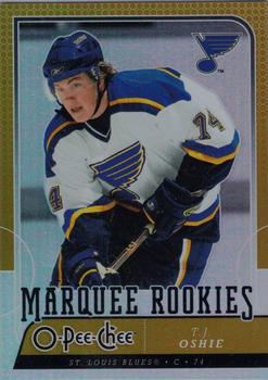 2008-09 O-Pee-Chee - Gold #790 T.J. Oshie Front