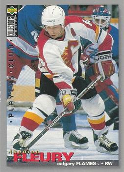 1995-96 Collector's Choice - Player's Club #201 Theoren Fleury Front