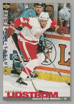 1995-96 Collector's Choice - Player's Club #228 Nicklas Lidstrom Front