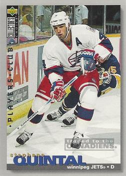 1995-96 Collector's Choice - Player's Club #280 Stephane Quintal Front