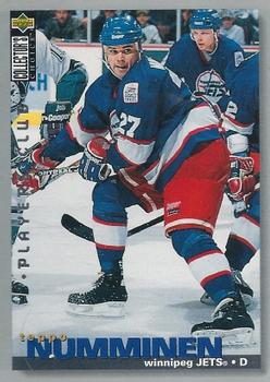 1995-96 Collector's Choice - Player's Club #292 Teppo Numminen Front