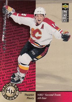 1995-96 Collector's Choice - Player's Club #384 Theoren Fleury Front
