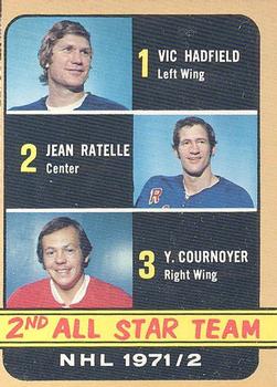 1972-73 O-Pee-Chee #250 2nd All Star Team  Front