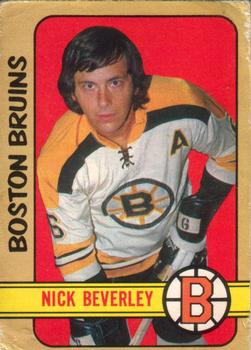 1972-73 O-Pee-Chee #281 Nick Beverley Front