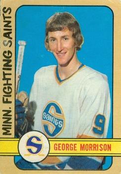 1972-73 O-Pee-Chee #314 George Morrison Front