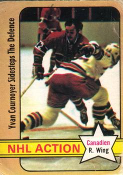 1972-73 O-Pee-Chee #44 Yvan Cournoyer Front
