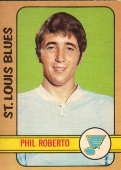 1972-73 O-Pee-Chee #82 Phil Roberto Front