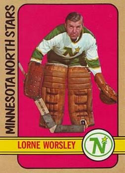 1972-73 Topps #55 Lorne Worsley Front