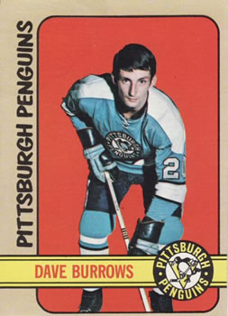 1972-73 Topps #82 Dave Burrows Front