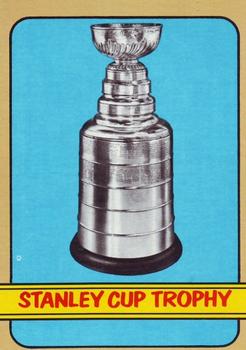 1972-73 Topps #8 Stanley Cup Trophy Front