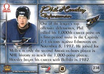 1997-98 Pacific Omega - Copper #238 Phil Housley Back