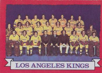1973-74 O-Pee-Chee #98 Kings Team Front