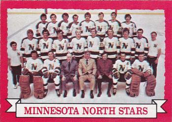1973-74 O-Pee-Chee #99 North Stars Team Front