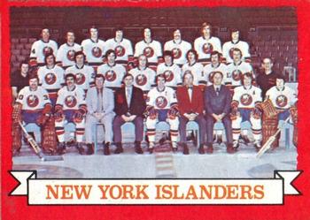 1973-74 O-Pee-Chee #101 Islanders Team Front