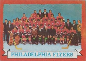 1973-74 Topps #103 Philadelphia Flyers Team Front