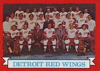 1973-74 Topps #97 Detroit Red Wings Team Front