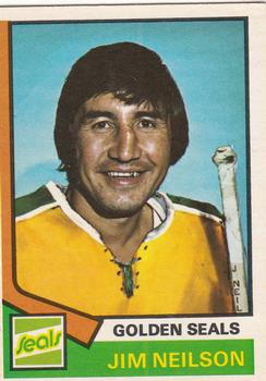1974-75 O-Pee-Chee #109 Jim Neilson Front