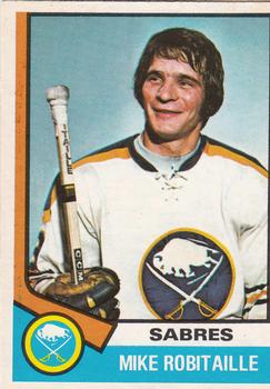 1974-75 O-Pee-Chee #159 Mike Robitaille Front