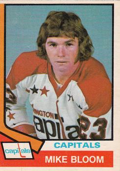 1974-75 O-Pee-Chee #369 Mike Bloom Front
