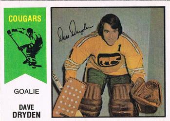 1974-75 O-Pee-Chee WHA #20 Dave Dryden Front