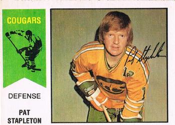 1974-75 O-Pee-Chee WHA #35 Pat Stapleton Front